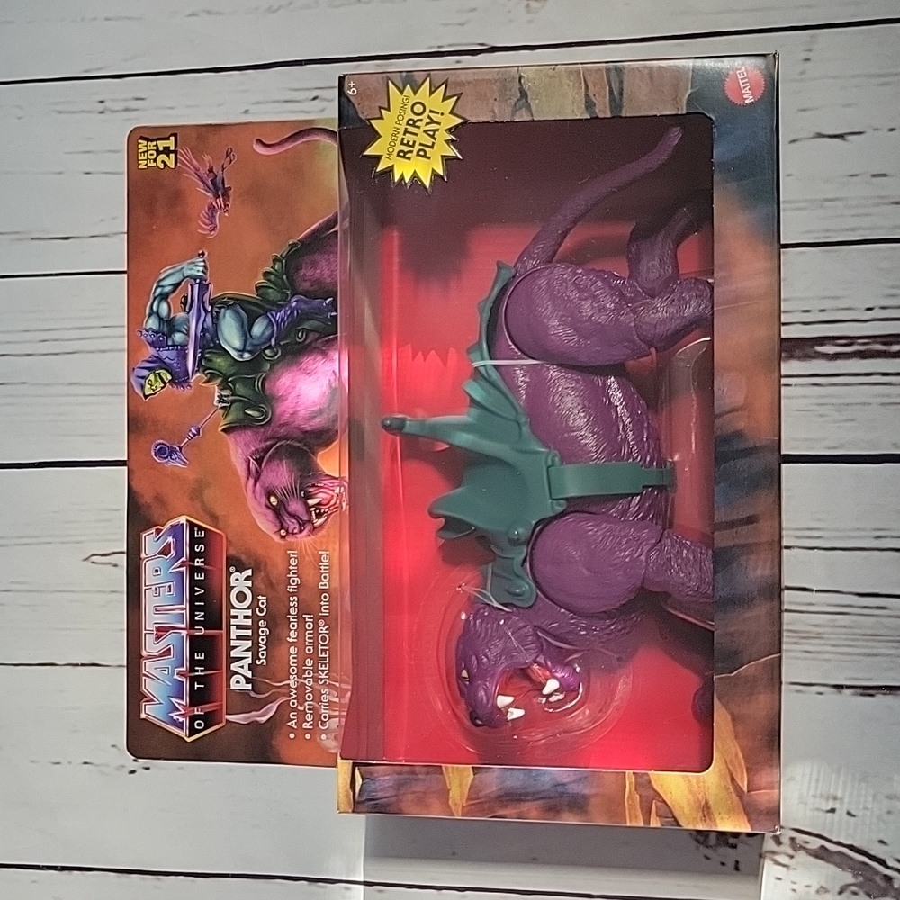 Masters of the Universe  Panthor Savage  Cat